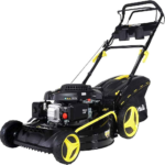 Benzinrasenmäher 5in1 CR-196-10E Rasenmäher mit Benzin und Elektrostarter