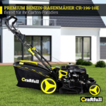 Benzinrasenmäher 5in1 CR-196-10E Rasenmäher mit Benzin und Elektrostarter – Bild 2