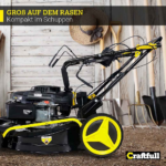 Benzinrasenmäher 5in1 CR-196-10E Rasenmäher mit Benzin und Elektrostarter – Bild 4