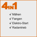Rasentraktor IXES Rasentraktor Benzin Aufsitzmäher Rasenmäher Aufsitzrasenmäher – Bild 4